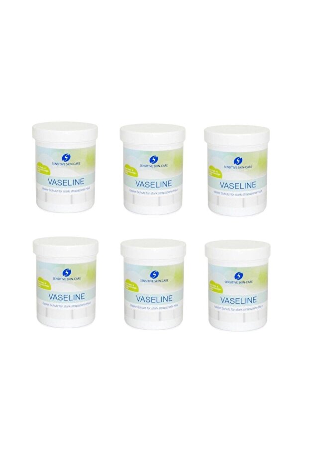 فازلين Morbex Sensitive Pure بدون إضافات 125 مل، عبوة من 6 قطع