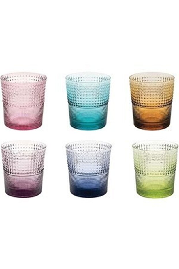 Set of 6 Water Soft Drink Glasses
