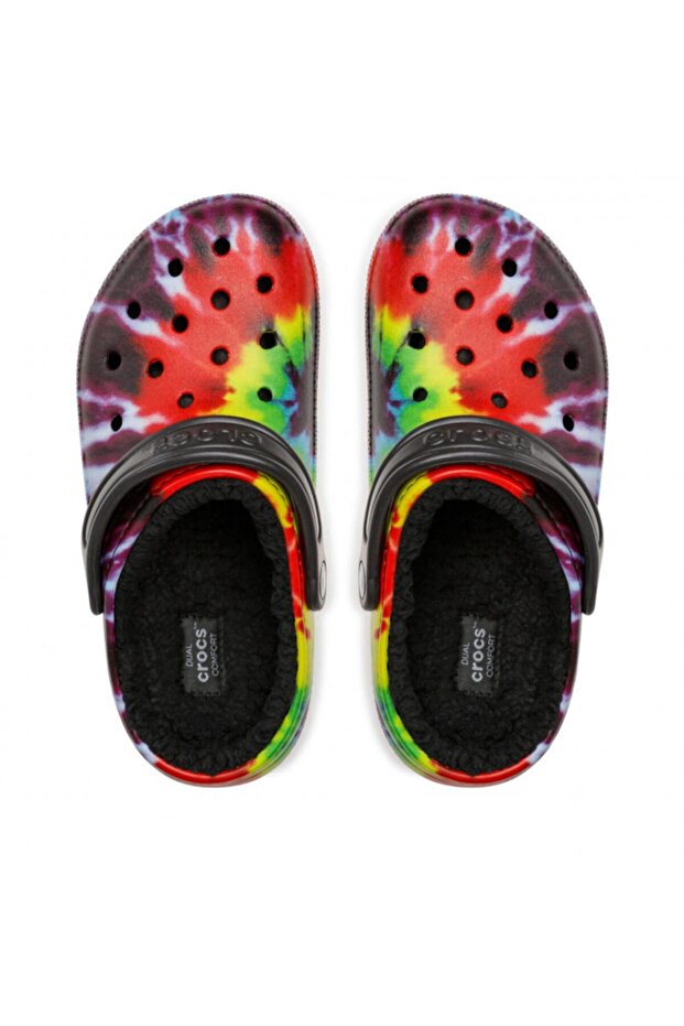 Classic Lined Tie Dye Clog - 5