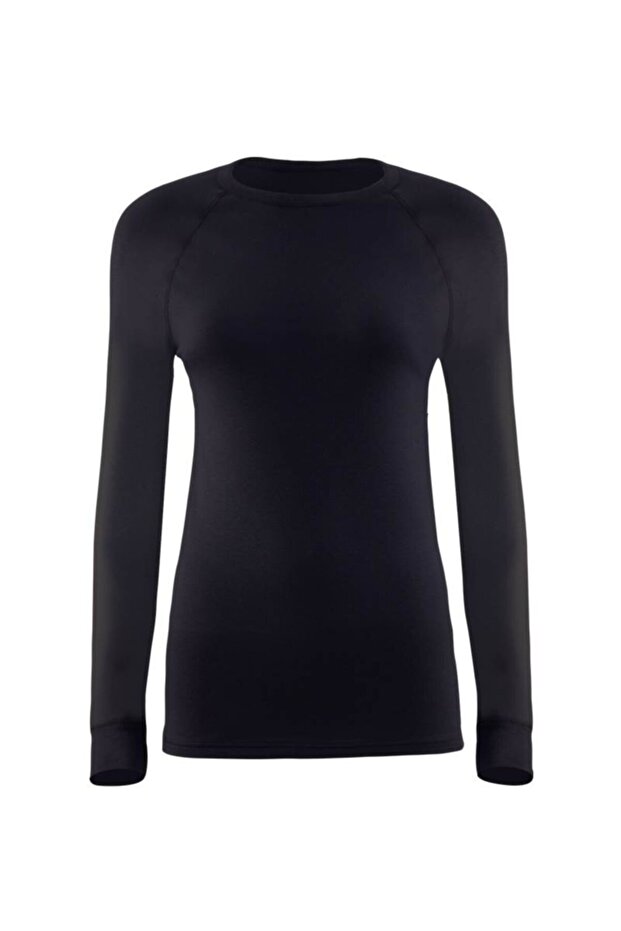 9259 Thermal Active Unisex T-shirt Long Slv. S Black Unisex Underwear