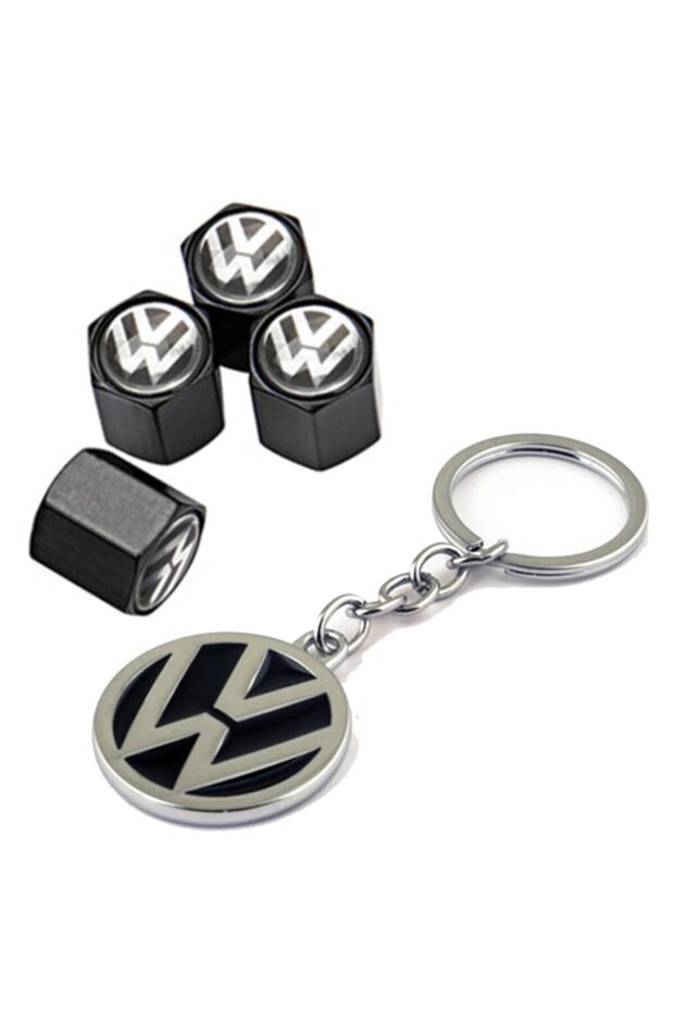 Volkswagen Passat B5 1997-2005 Valve Cover 4 Pieces and Chrome Keychain