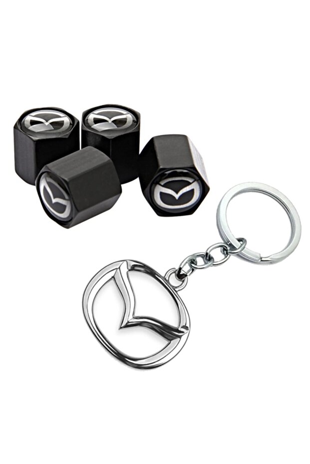 Mazda 323 1990-1997 Valve Cover 4 Pieces and Chrome Keychain