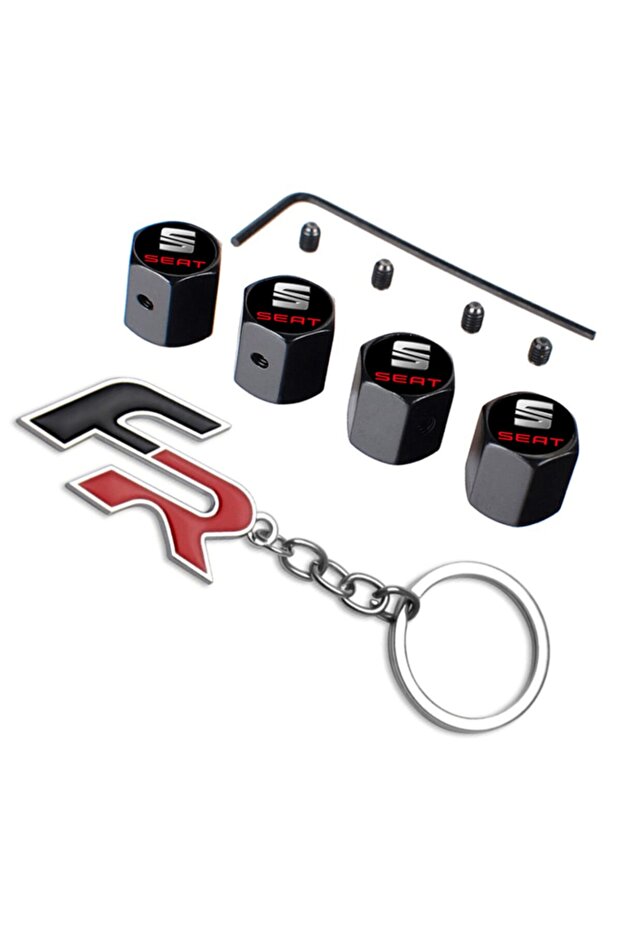 Seat Ibiza after 2017 Valve Cover with Allen Anti-Stole Safe and Keychain