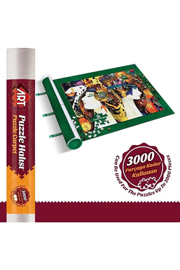 Puzzle Yapboz Halısı 3000'lik (rulo) Puzzle Için - 1