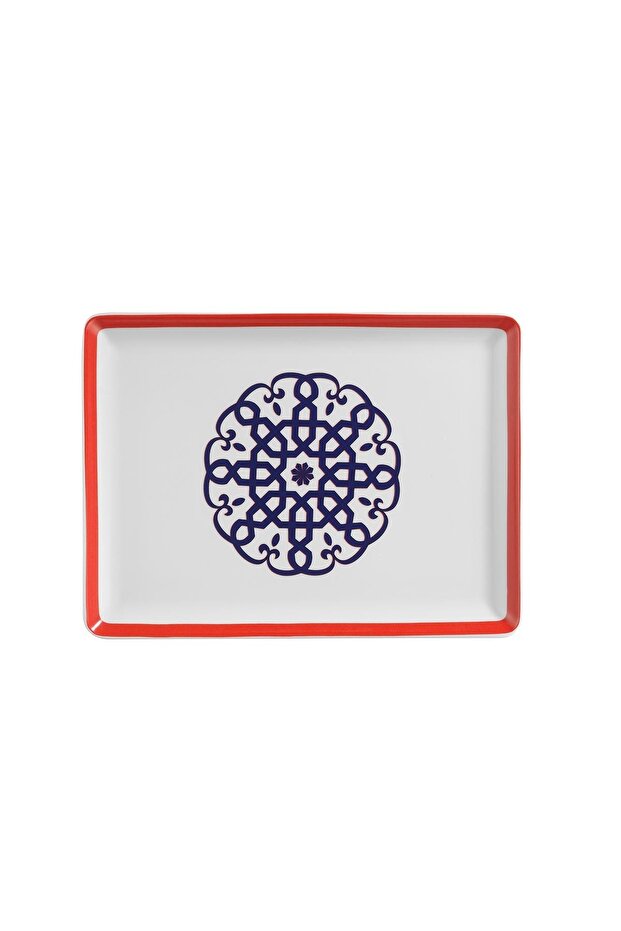 Seljuk Single Piece 27x20 Cm Flat Plate