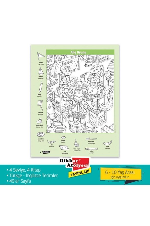 Algoritma Temelli Adım Adım Kodlama 4 Lü Set Ve Highlights Hidden Pictures 4 Lü Set 8 Kitap - 6