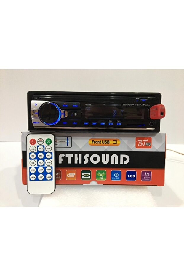 Fth-32 Car Tape Bluetooth Dual USB Aux Sd Remote Control Dual Amplifier Output - 12