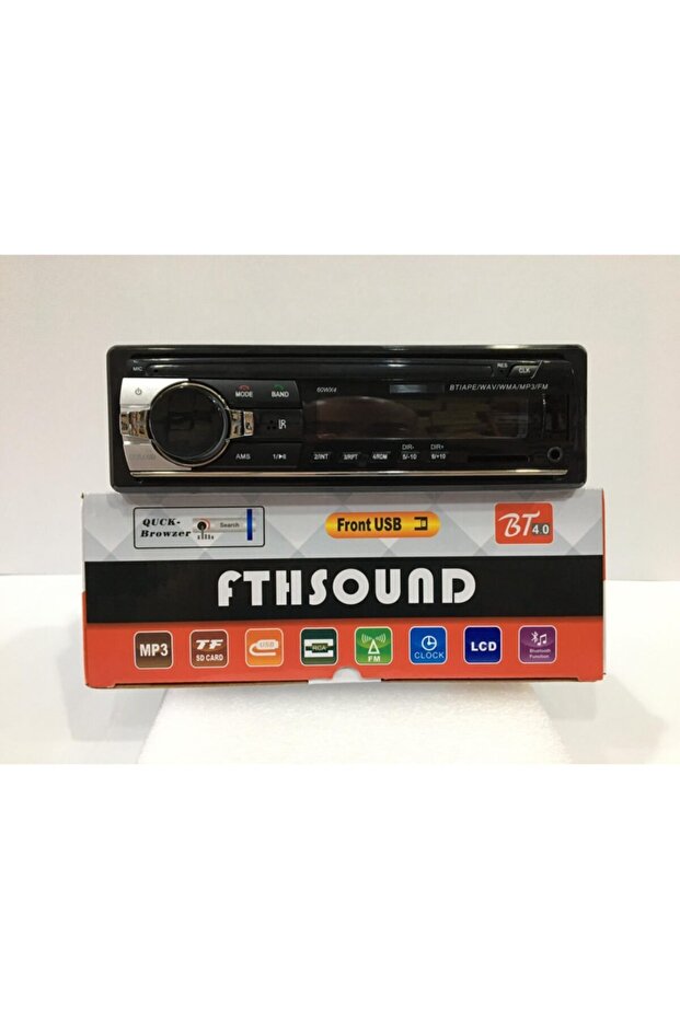 Fth-32 Car Tape Bluetooth Dual USB Aux Sd Remote Control Dual Amplifier Output - 5