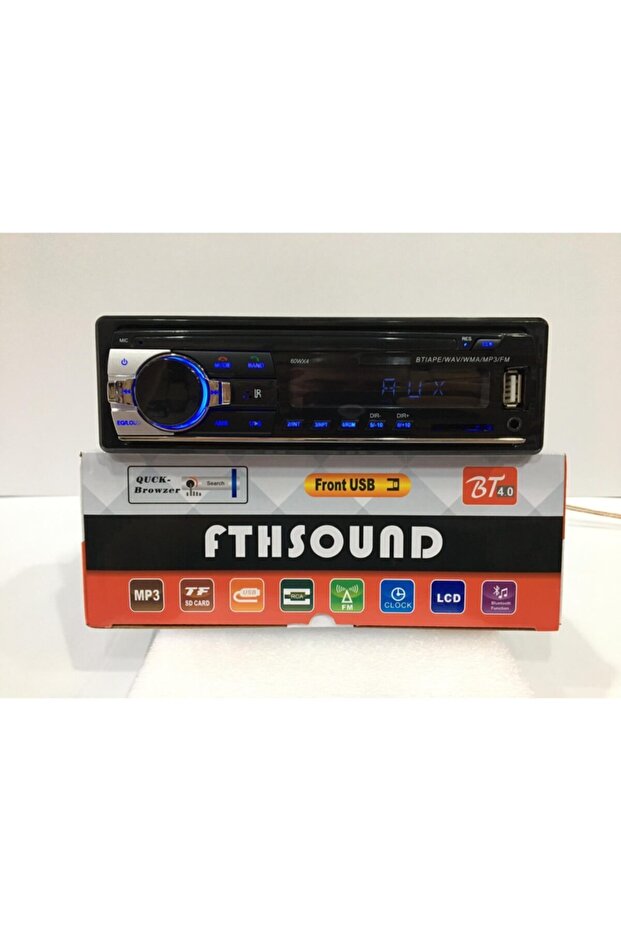 Fth-32 Car Tape Bluetooth Dual USB Aux Sd Remote Control Dual Amplifier Output - 8