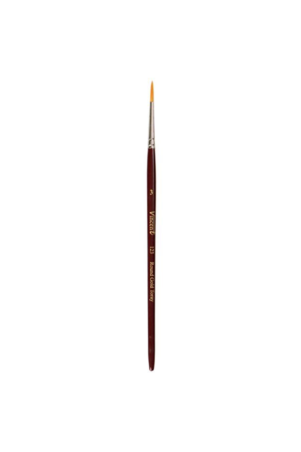 Round Gold Toray No:3 123 Brush Series