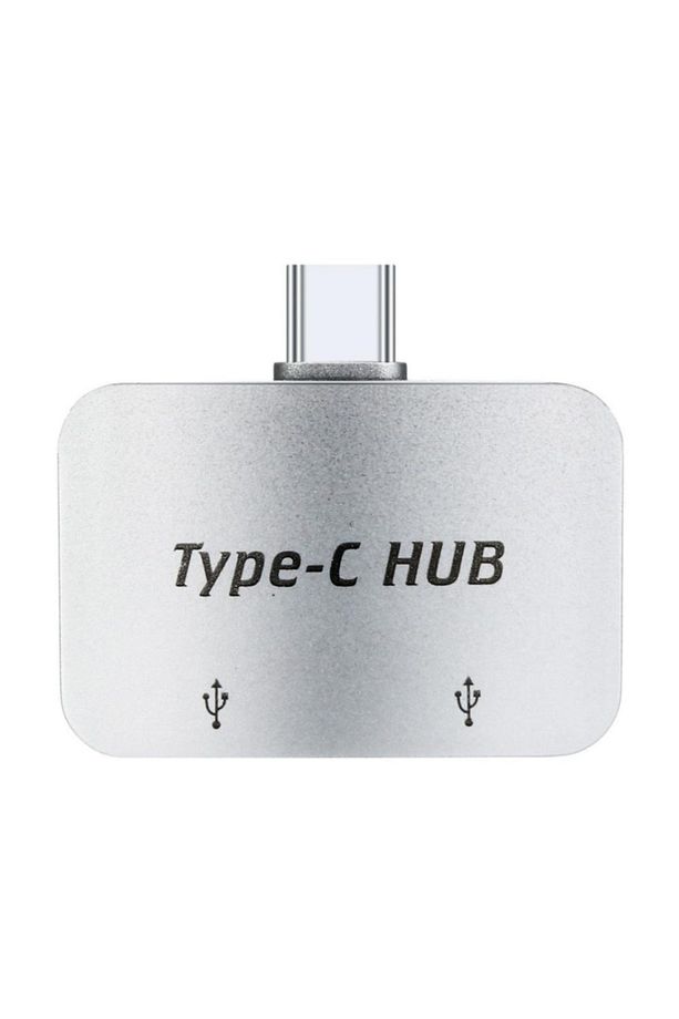 4493 Type C To Usb 3.0 2 Port Hub 3.1 Çevirici Dönüştürücü Çoklayıcı Çoğaltıcı - 3