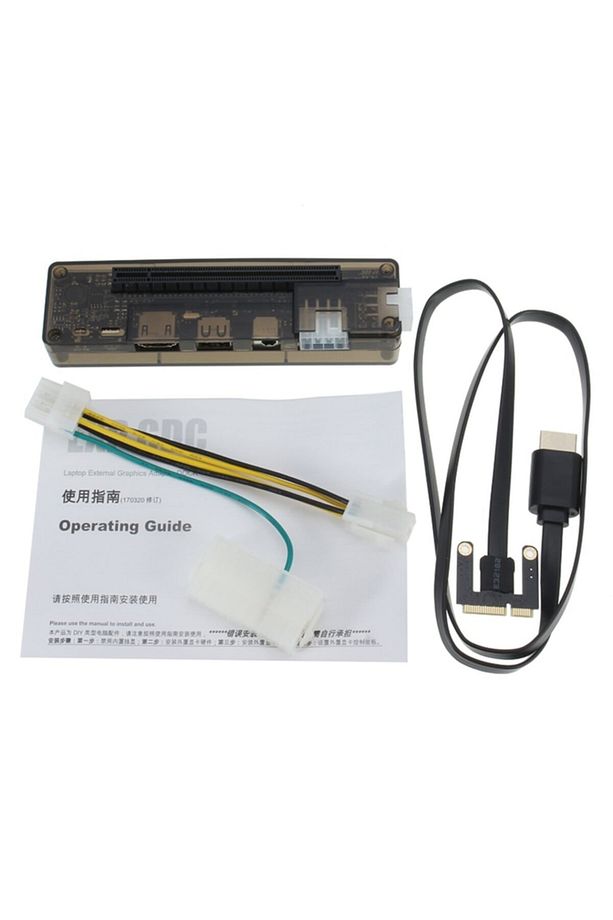 4250 Mini Pci E Ekspress V8.0 Exp Gdc Harici Ekran Kartı Atx Power Takma Aparatı - 4