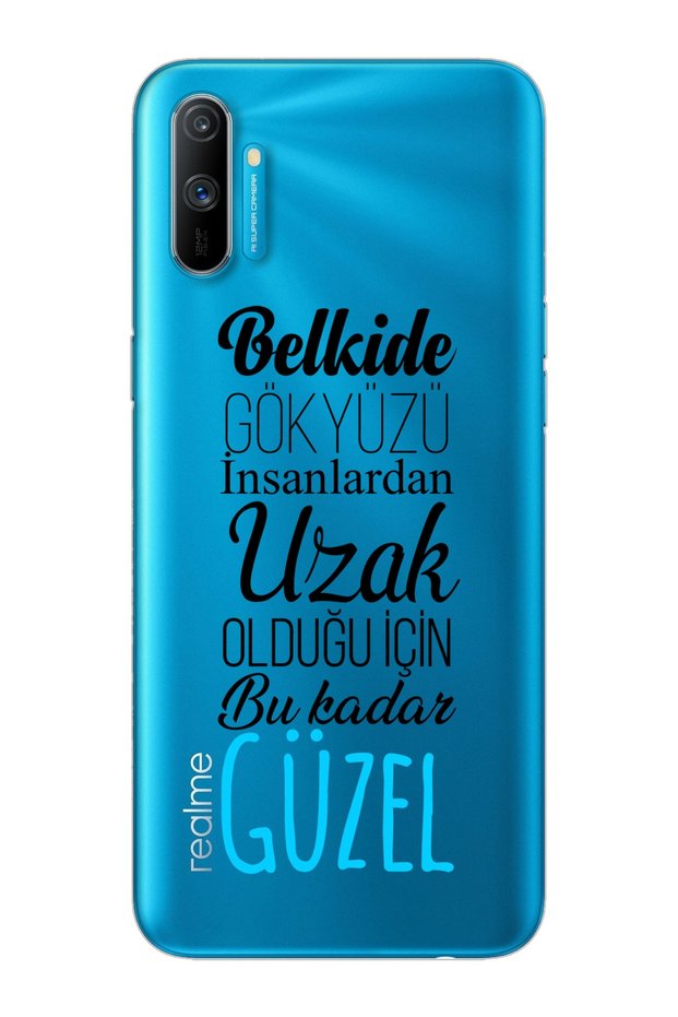 Super Transparent Silicone Phone Case with Belkide Design Oppo Realmi C3
