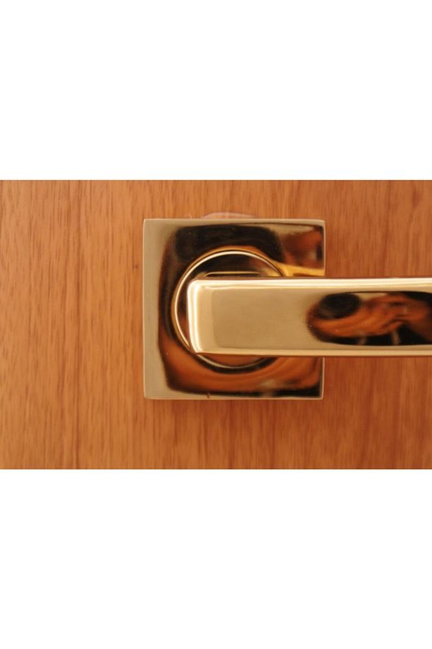 Sarı Çelebi Albifirin  Rozetli Wc Kapı Kolu - 3