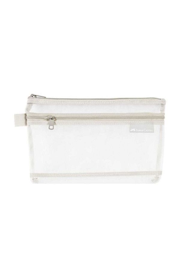 Faber Mesh Dosya Küçük Çift Cep Gri Yl 000118 14x22cm - 1