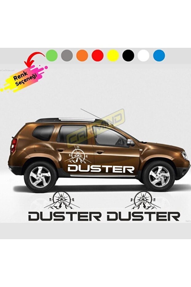 مجموعة ملصقات السيارات Dacia Duster Compass Off Road