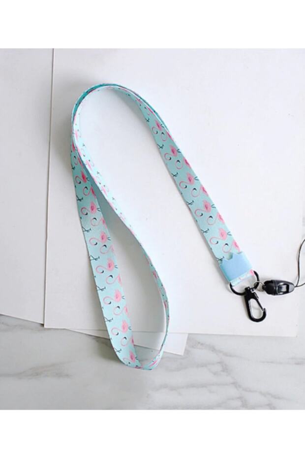 حبل تعليق للرقبة بنمط فلامنغو - 1