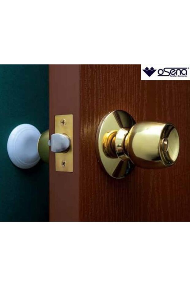 6'lı Kapı Tamponu Yapışkanlı Krem 2 Paket (12 ADET) - 1