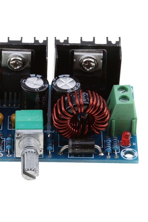 Xl4016 Potlu Ayarlanabilir 8a Güç Kaynağı Voltaj Düşürücü Xh-m401 - 5