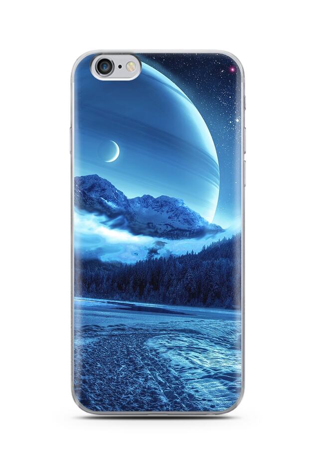 iPhone 6S Plus Winter Design Super Transparent Silicone Phone Case