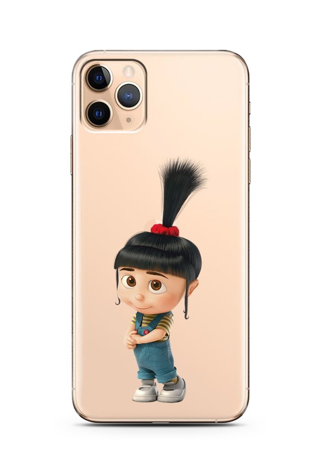 Iphone 11 Pro Max Super Clear Silicone Phone Case with Agnes Design