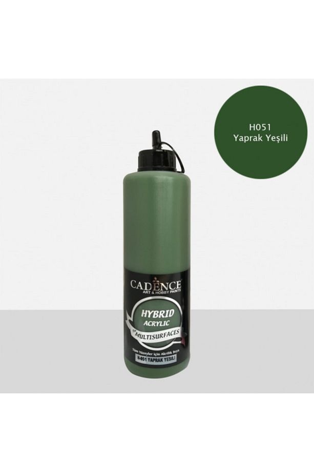 Hybrıd Multısurface Akrilik Boya 500 ml, Yaprak Yeşili - 1