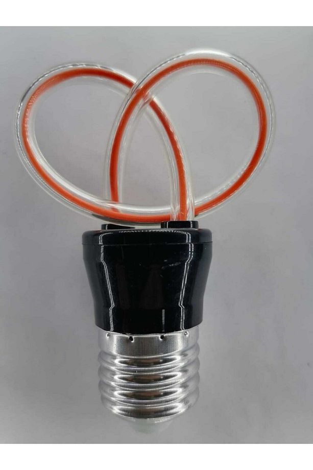 6w Flament Flexıble Led Ampul Çiçek E27 Duy Kırmızı - 1