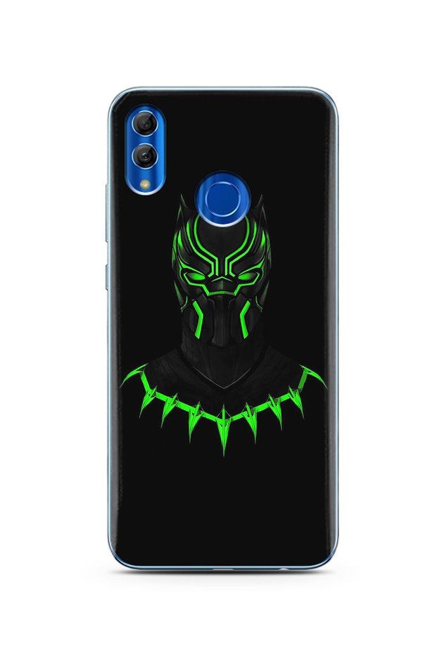 Huawei Honor 10 Lite Black Panther Design Super Transparent Silicone Phone Case