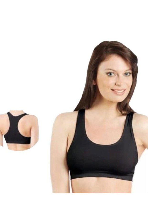 Women's Black Elite Life 777 Seamless Supported Sports Bustier