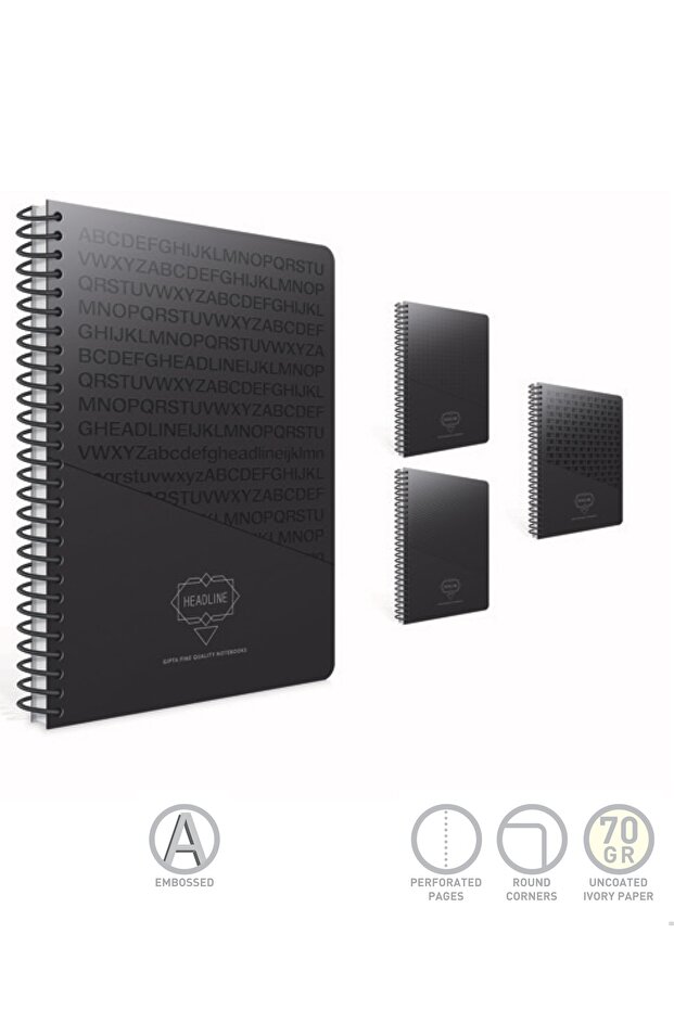 Headline Ruled Notebook A4 80 Sheets - 1