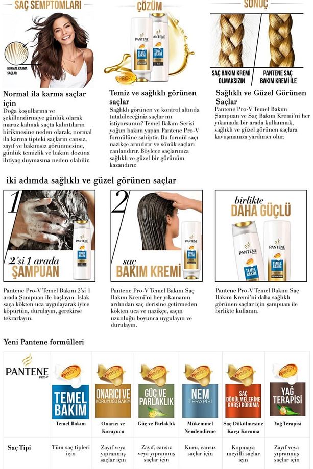 Şampuan Temel Bakım 500 Ml X 2 Adet + Old Spıce Deo Stick 50 Ml Captain - 3