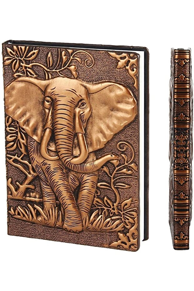 Hediyelik Deri Defter 3d Kabartmalı