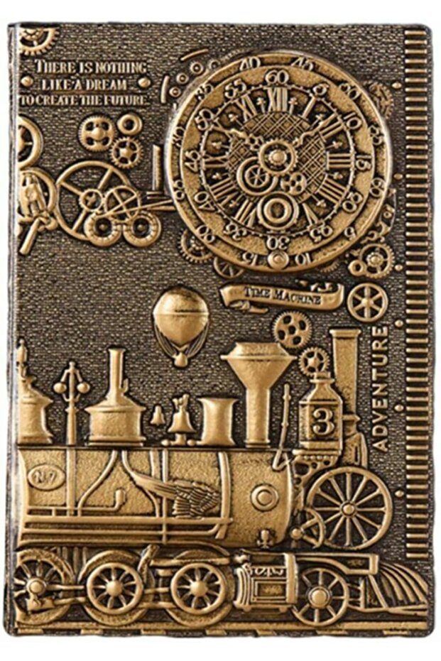 Gift Leather Notebook 3D Embossed - 1