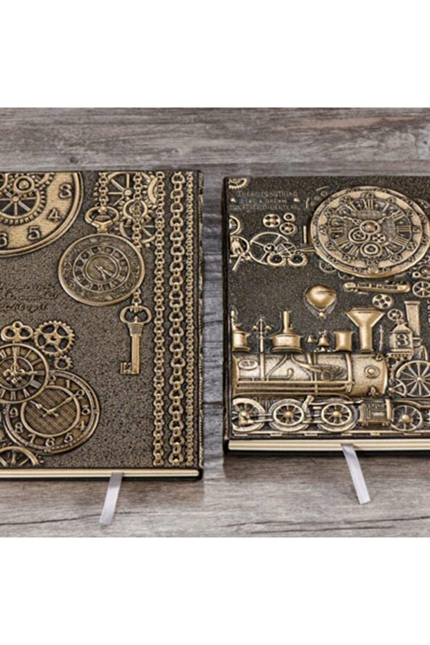 Gift Leather Notebook 3D Embossed - 3