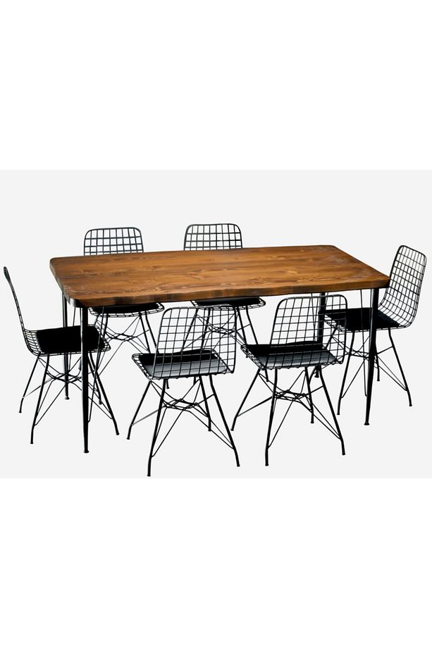 Ahşap Çalışma Masası Kütük 80x160 - 1