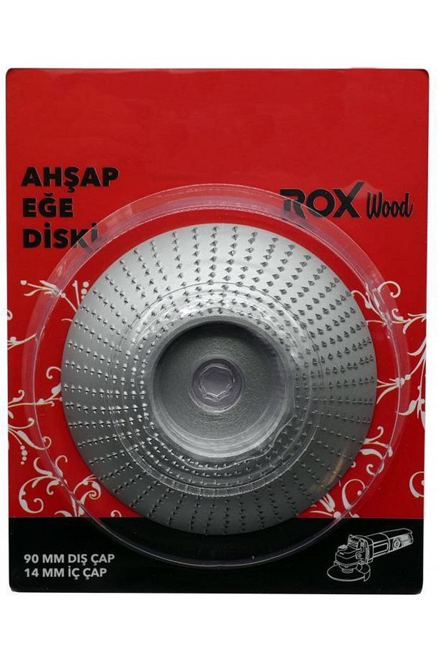 0028 Ahşap Eğe Törpü Diski 90 Mm - 2