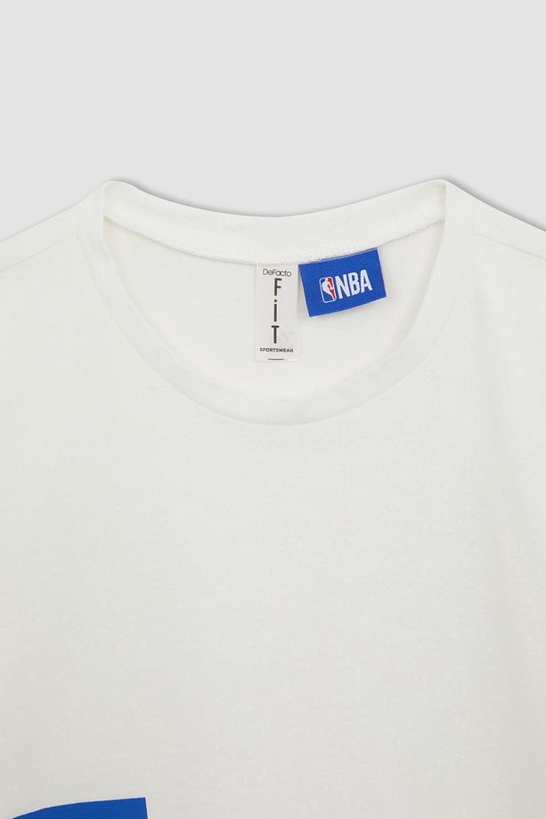 Kız Çocuk Nba Regular Fit Bisiklet Yaka Kısa Kollu Tişört - 2