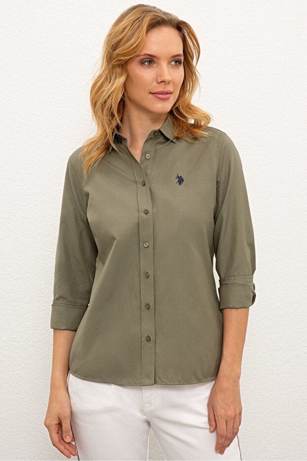 Green Women's Shirt