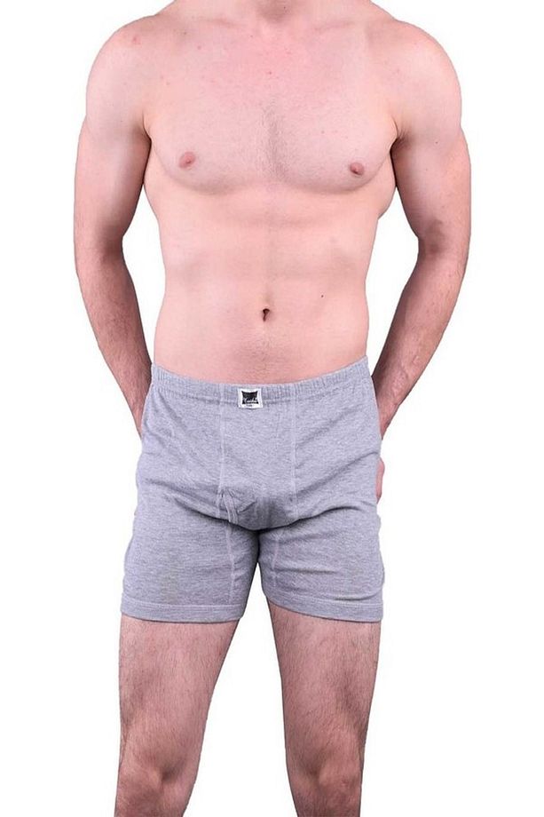 Erkek Gri Paçalı Boxer Mrt0111g - 1