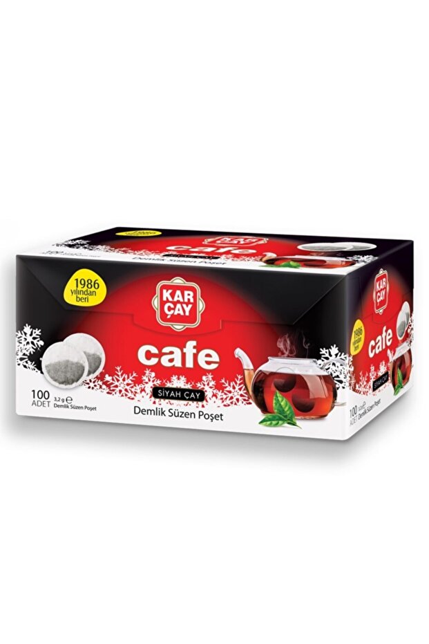 Cafe Demlik Süzen Poşet Çay 320Gr (100 Adet x 3.2Gr) - 1
