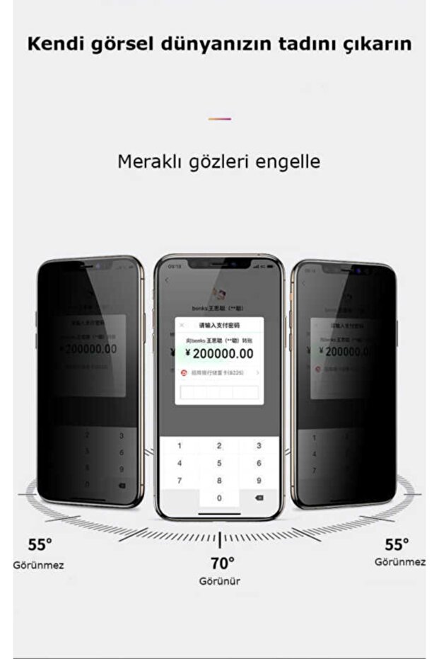 iPhone 13 Pro Max Compatible Ghost Glass Screen Protector - 7