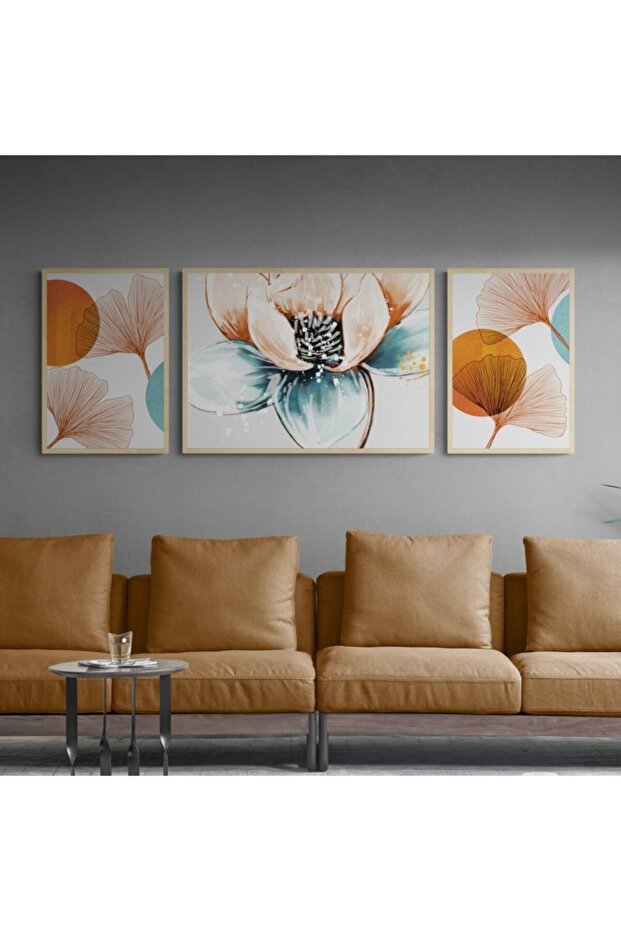 Çerçeçveli Ahşap Tablo Seti - 7