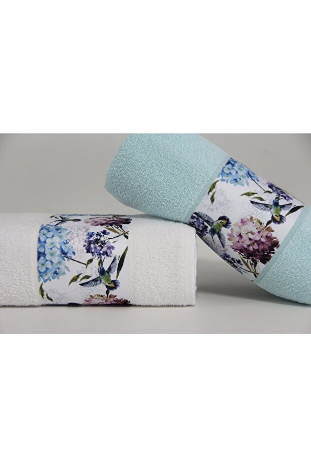 Head Towel Set of 2 50x100 Cm