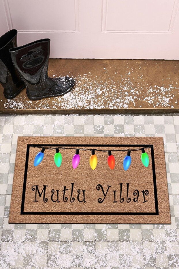 Christmas Door Mat Christmas Decor Outdoor And Indoor Mat