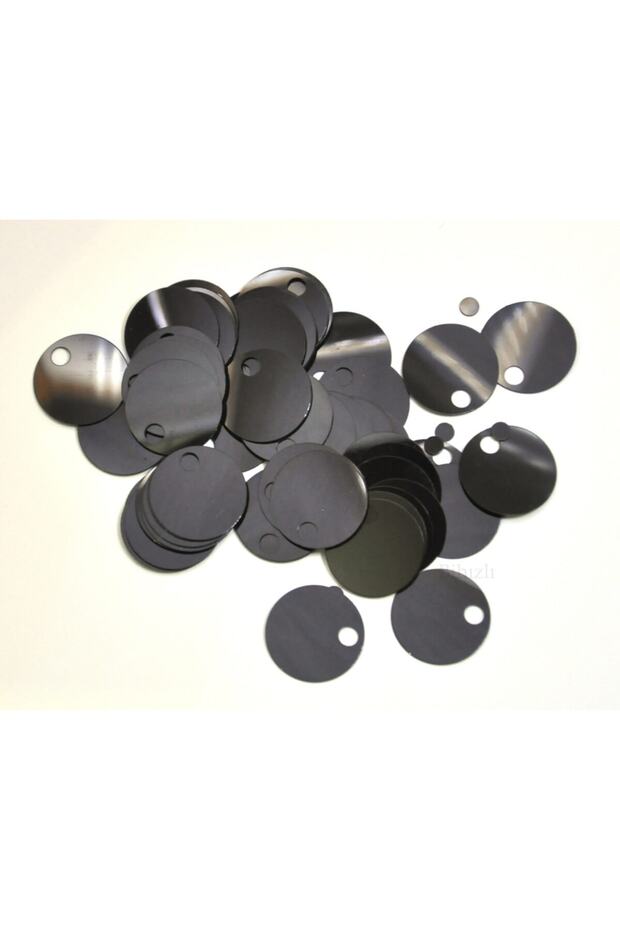 Bag Washer, Bootie Washer (10 Grams) 20 Mm Black