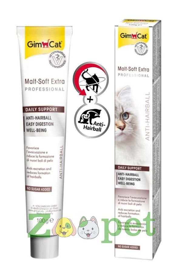Malt Soft Extra Tüy Yumaği Attıran Kedi Macunu 100 Gr - 1