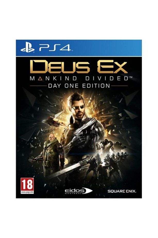 Deus Ex : Mankind Divided Day One Edition Ps4 Oyun - 1