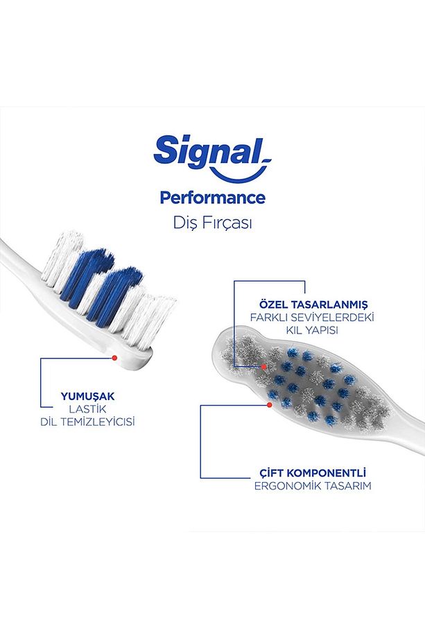 SİGNAL PERFORMANS 2+1 DİŞ FIRÇASI - 4