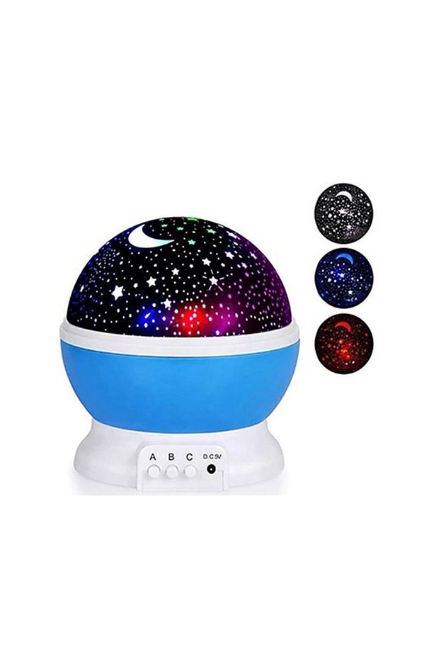 Star Projeksiyon Led Gece Lambası Usb Tavan Yıldız Yansıtma Işığı - 2