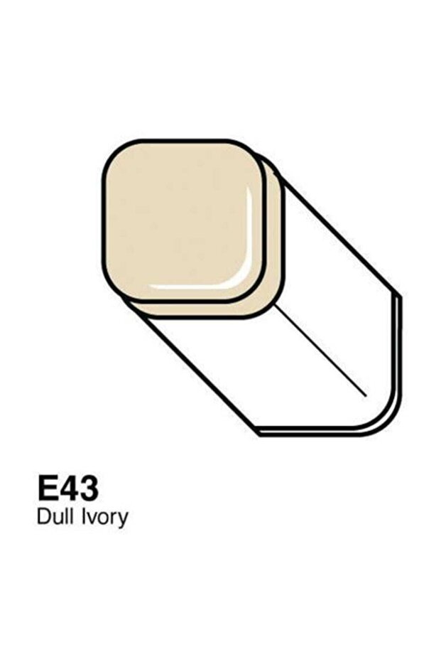 قلم ماركر نوع E - 43 عاجي - 1